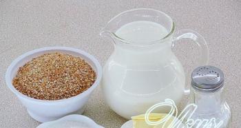 Молочная пшеничная каша в мультиварке Пшеничная каша в мультиварке ребенку до года